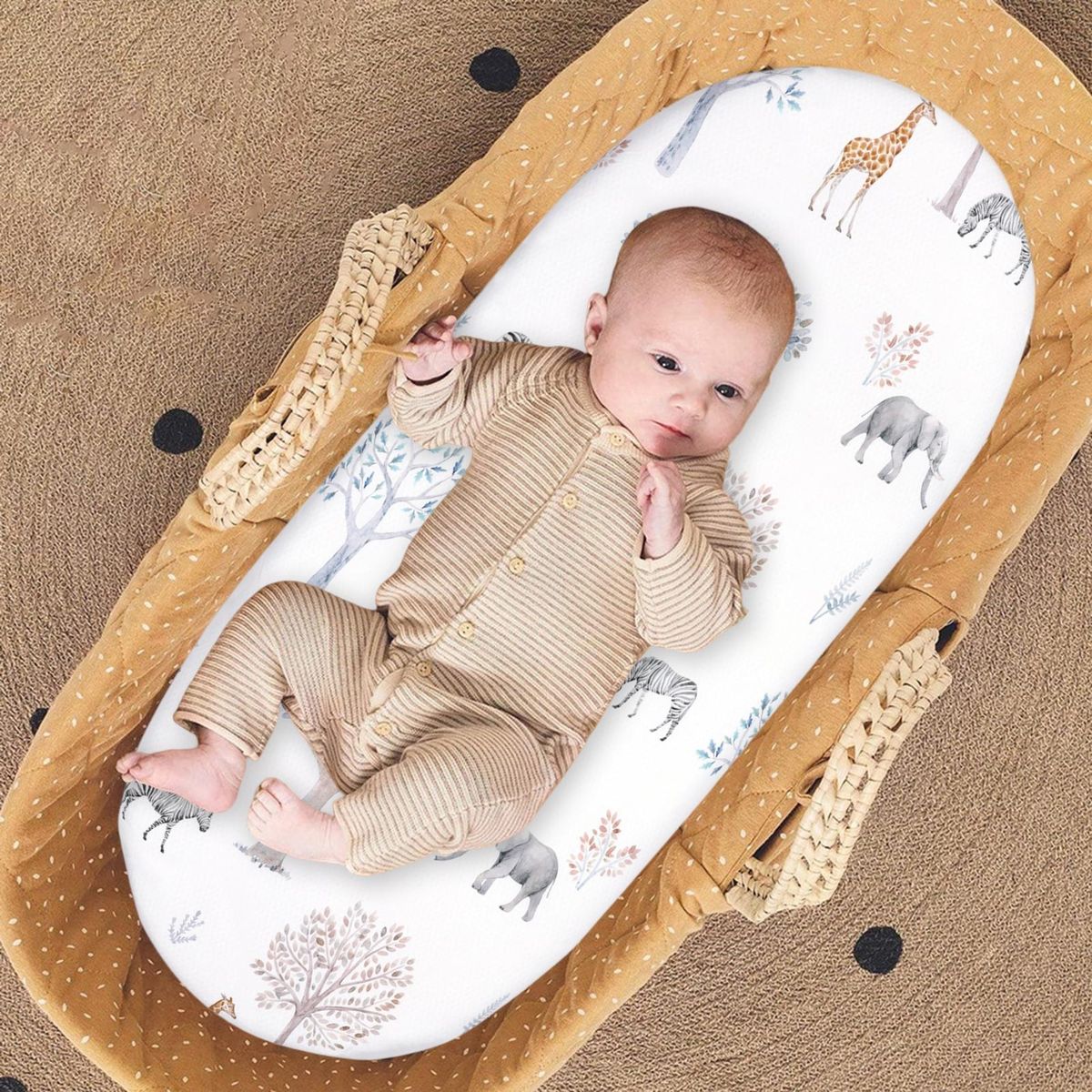 Baby Fitted Sheet Cozycart Baby Bassinet Sheets Soft for Babys G