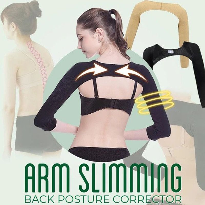 Arm Slimming Back Posture Corrector Arm Shaping Sleeves Fat