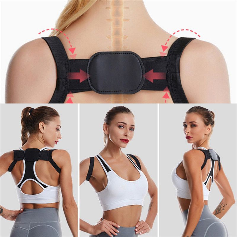 Adjustable Women Back Brace Back Posture Corrector Shoulder