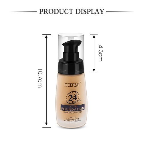 Liquid Foundation For Long-lasting Oil Control-1#