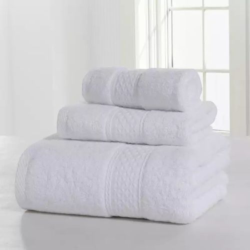 3 Sets Of Towels - White