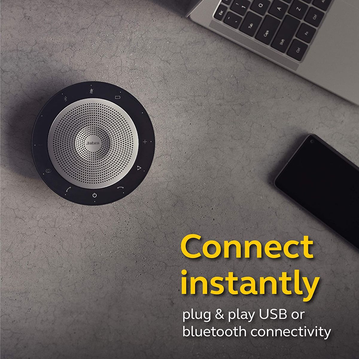 Speak 750-UC Portable Speakerphone For Holding Meetings Anywhere With Immersive Sound