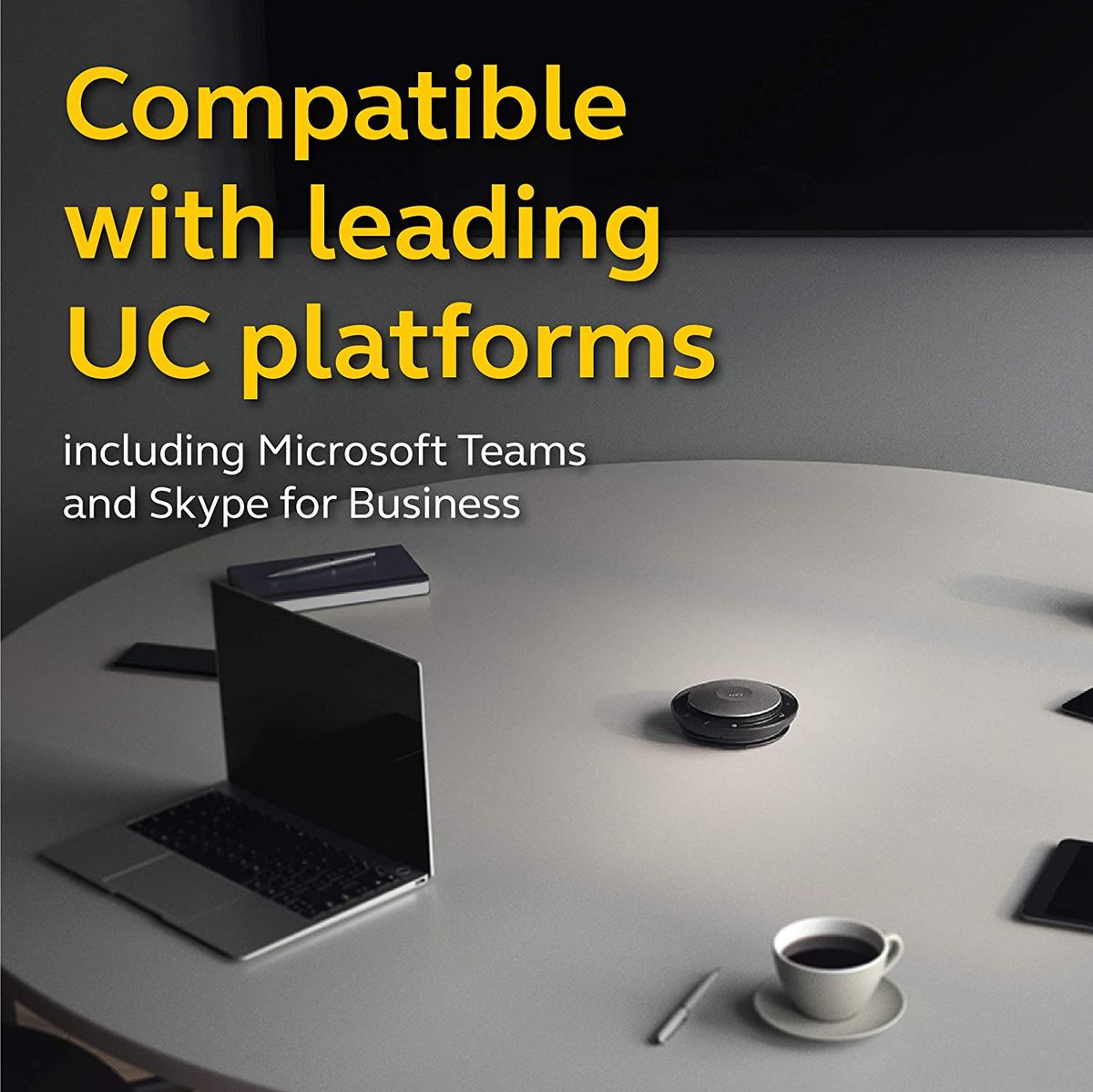 Speak 750-UC Portable Speakerphone For Holding Meetings Anywhere With Immersive Sound