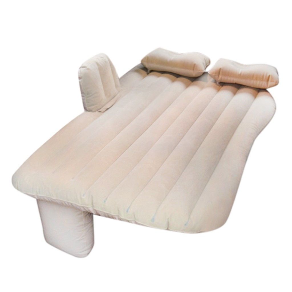 Inflatable Car Air Mattress Camping Inflation Bed Travel Air Bed Car Back Seat