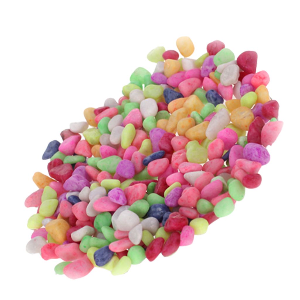 Colorful Aquarium Gravel  Rocks Pebbles 150g   Tank Vase