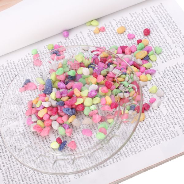 Colorful Aquarium Gravel  Rocks Pebbles 150g   Tank Vase