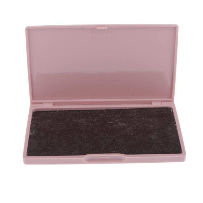 Pink Plastic Magnetic  Holder Pin Cushion Box DIY Home Sewing