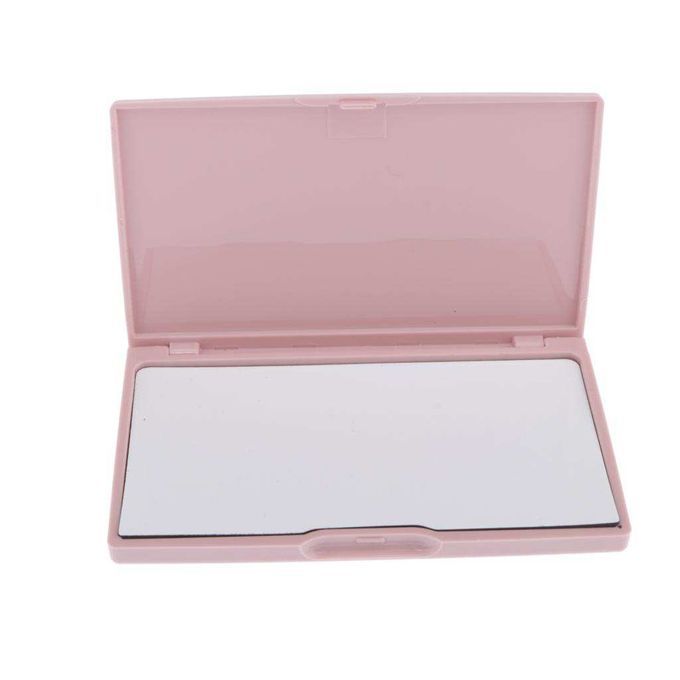 Pink Plastic Magnetic  Holder Pin Cushion Box DIY Home Sewing