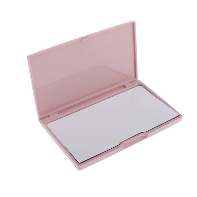 Pink Plastic Magnetic  Holder Pin Cushion Box DIY Home Sewing
