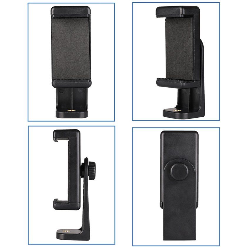 Tripod Mount Adapter  Ell Phone  Li Er Holder Verti Al 360 Tripod Stand-Bla K