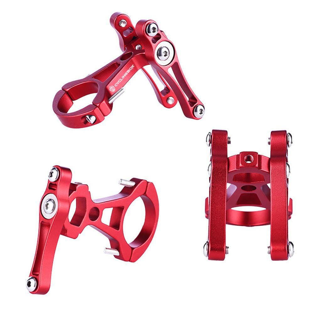 Bicycle Kettle Rack Conversion Seats Aluminum Alloy Kettle Adapter Bracket Mountain Bike Water Cup Converter Bicycle Bottle Holder Conversion Seats Riding Equipment