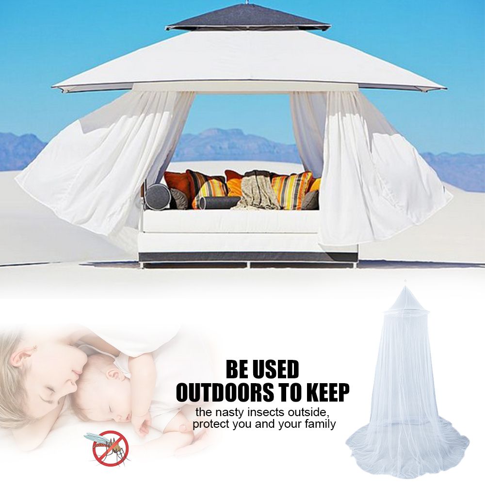 Universal Bed Canopy Dome Mosquito Mesh Net Hanging For