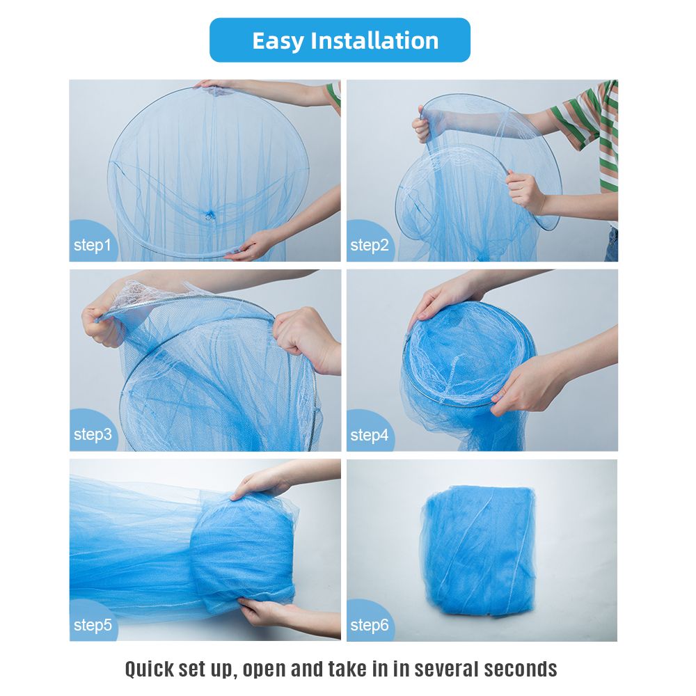 Universal Bed Canopy Dome Mosquito Mesh Net Hanging For