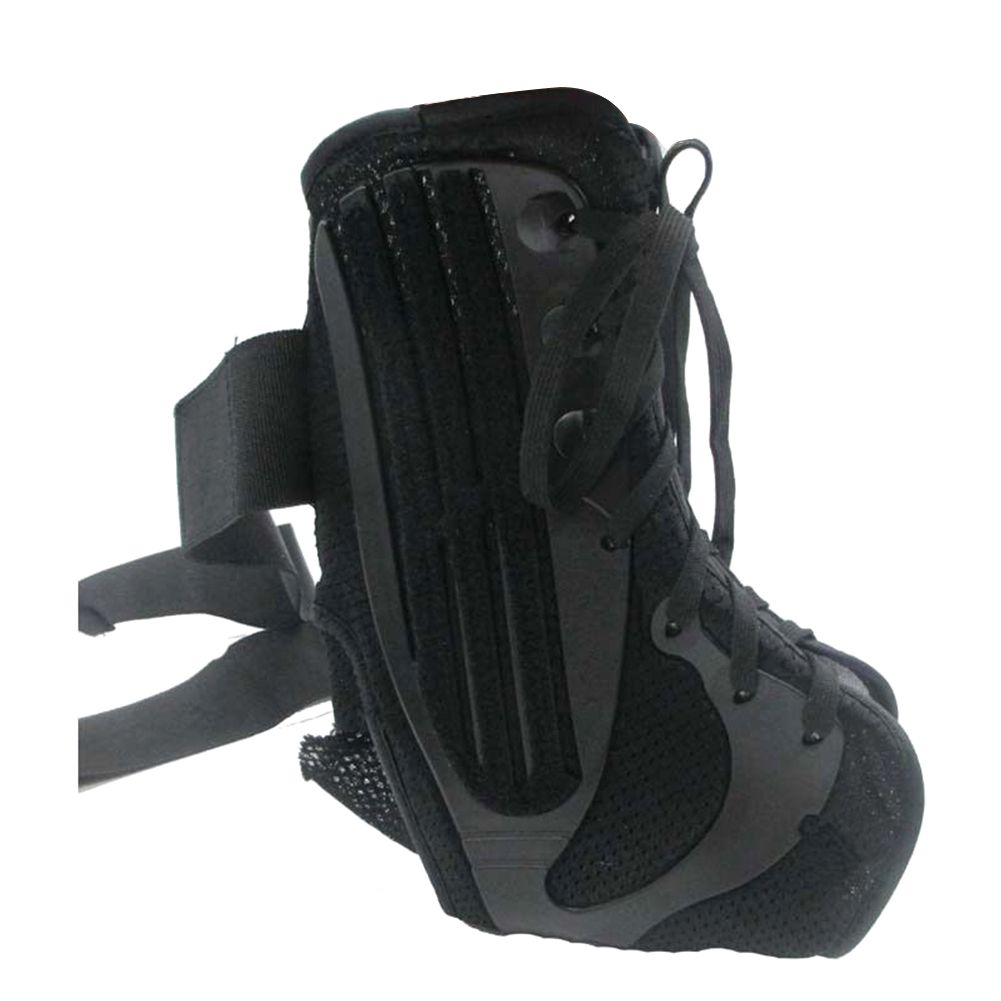 Pain Ankle Brace Guard Lace Up Sport Pad Support Adjustable