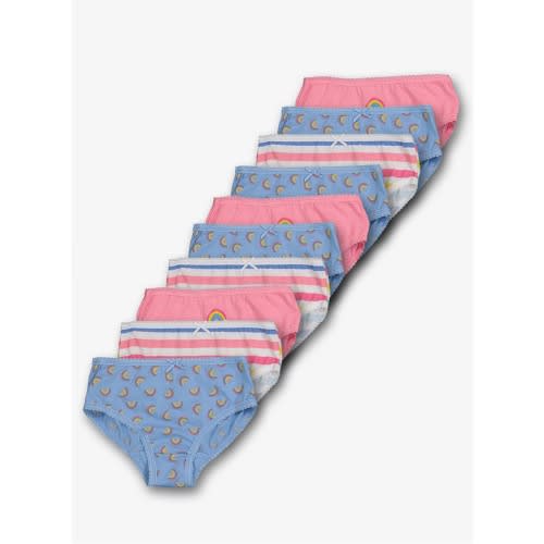 Multicoloured Rainbow Briefs 10 Pack