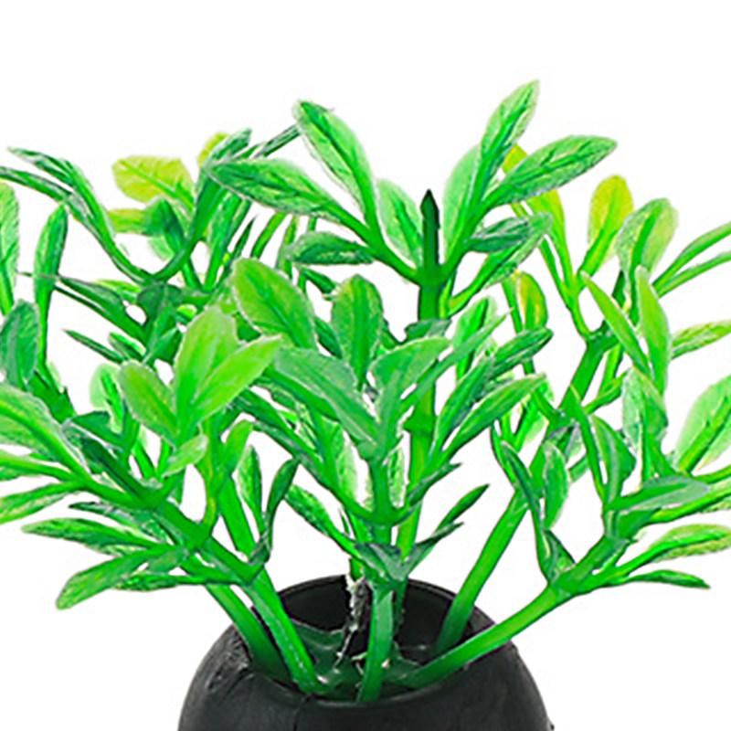 10Pcs Fake Aquatics Plants High Simulation-Random Style