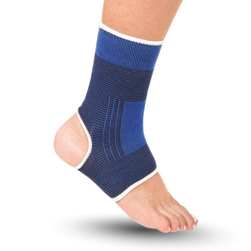 1 Pair Ankle Foot Support Sleeve Pullover Wrap Elastic Sock