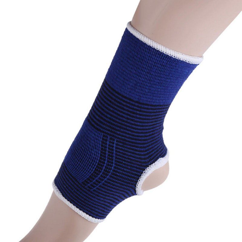 1 Pair Ankle Foot Support Sleeve Pullover Wrap Elastic Sock
