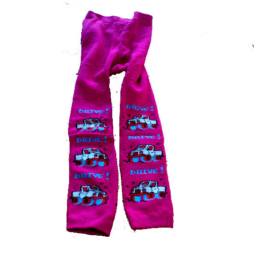 Girls Pop Sock - Fuchsia Pink