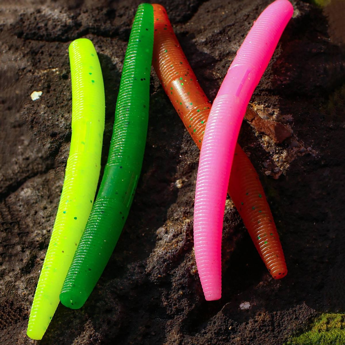 30Pcs Worm Fishing Lure 10cm Silicone Fishing Lure Soft