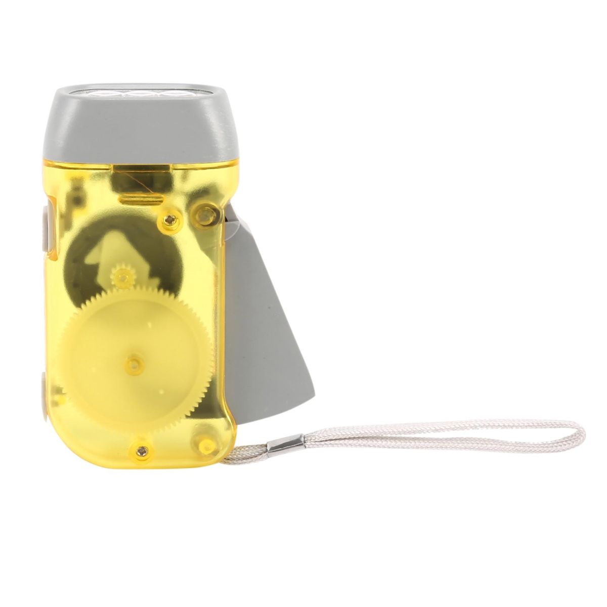 3 LED Dynamo Wind Up Flashlight Hand-pressing Crank No