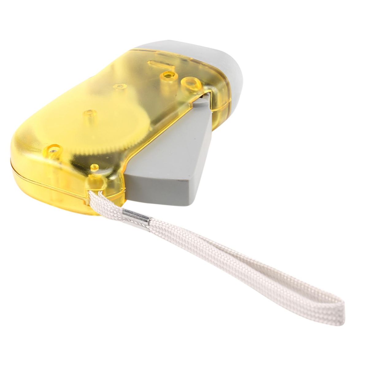 3 LED Dynamo Wind Up Flashlight Hand-pressing Crank No