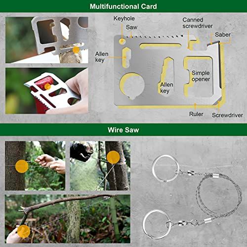 Gifts For Men Dad Husband Boyfriend 30 In 1 Survival Gear An