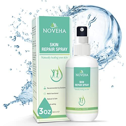 NOVEHA Natural Hypochlorous Acid First Aid Spray  Safe  NonT