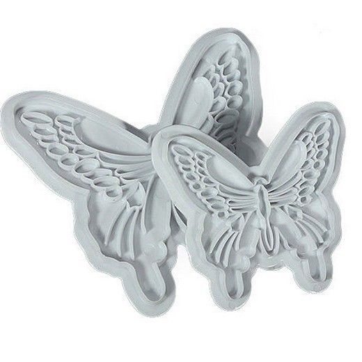 2PCS Lot Hot Butterfly Cake Mould Fondant Decorating Cookie