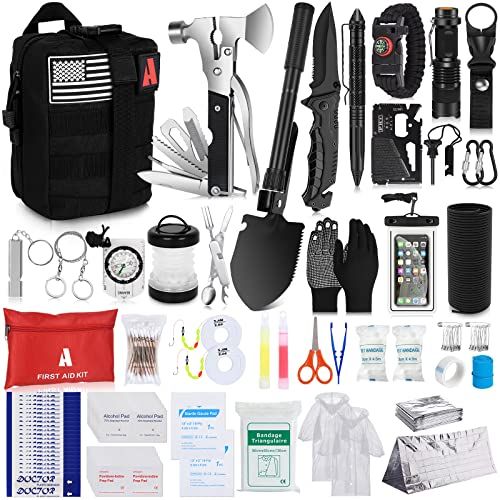 Furaso Emergency Survival Kit 234 Pcs Professional Survival