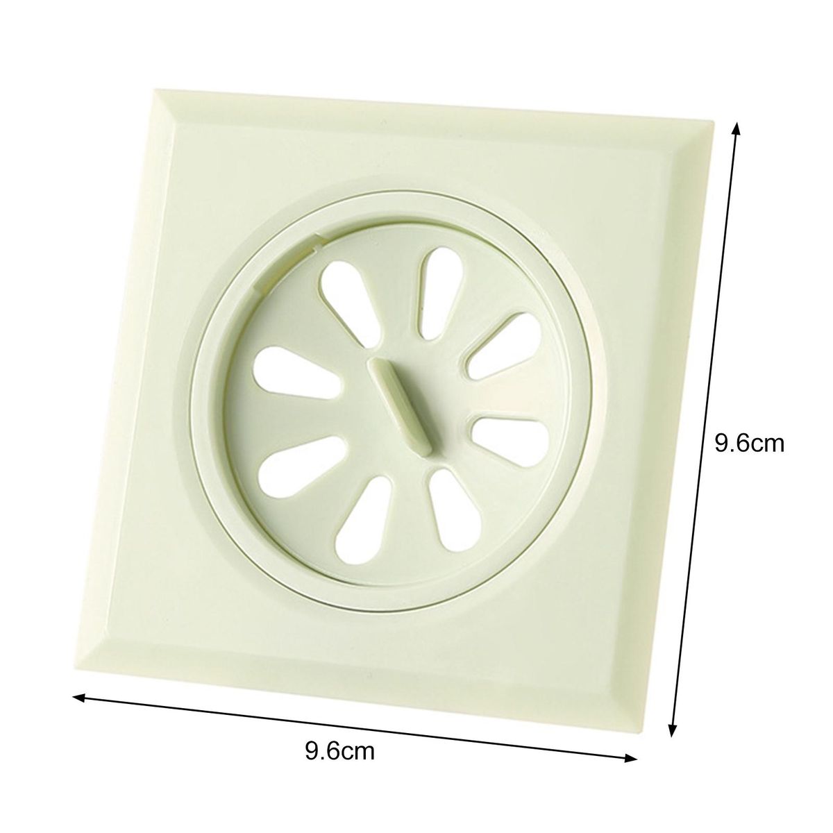 Sewer Floor Drain Cover Freshflow Rotating Floor Drain for Bathroom Light Green