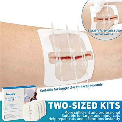 Zip Stitch Sutures Butterfly Bandaids Assorted 2Size Pack Of