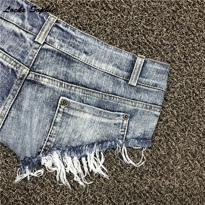 1pcs Low Waist Women Sexy Super Denim Shorts Summer Denim