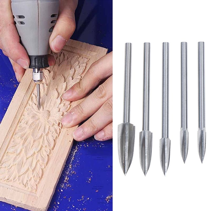 1pcs 3mm Handle Diameter Wood Carving Machine Milling Cutter