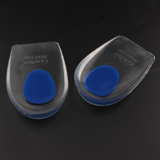Silicone  Heel Cups Pads- Shoe Inserts For Plantar Fasciitis, Sore