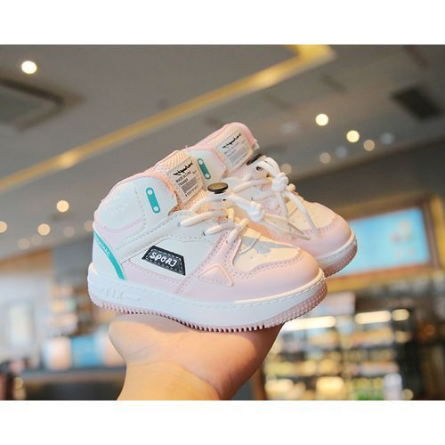 Children's Sports Shoes Boys And Girls Casual High-top Shoes