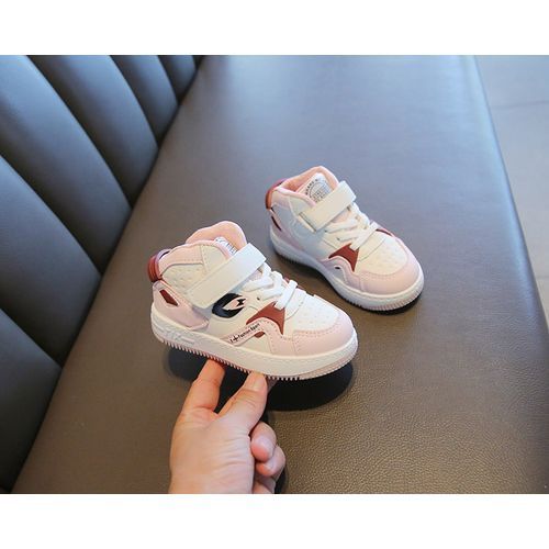 Children's Sports Shoes Boys And Girls High-top Soft-soled Shoes