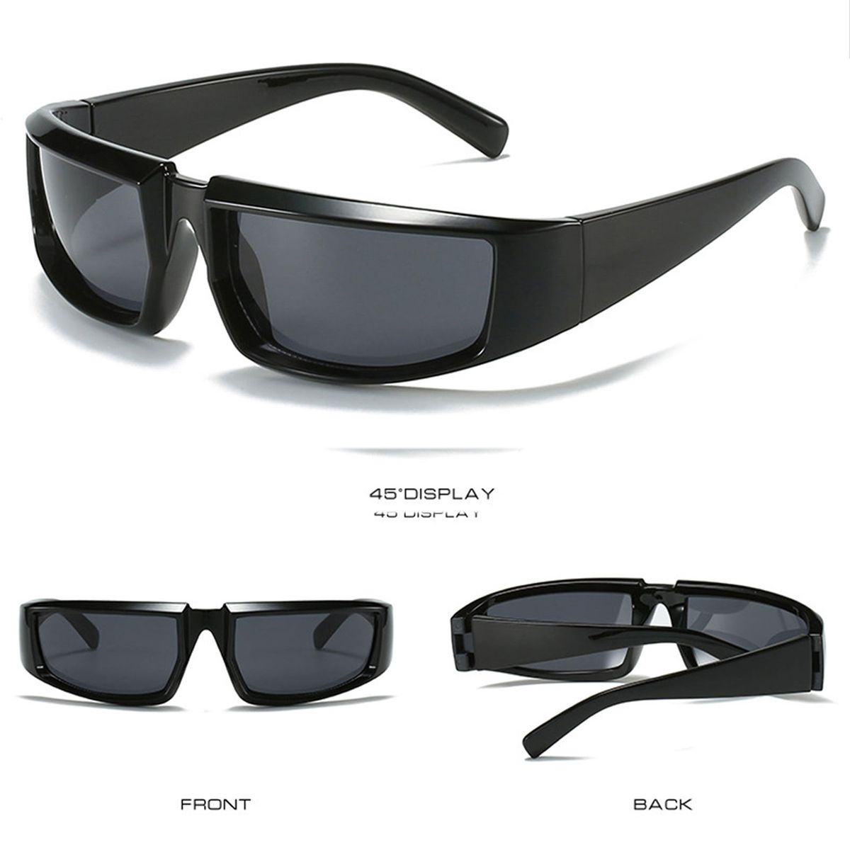Polarized Sports Sunglasses UV400 Interchangeable Lens Windp