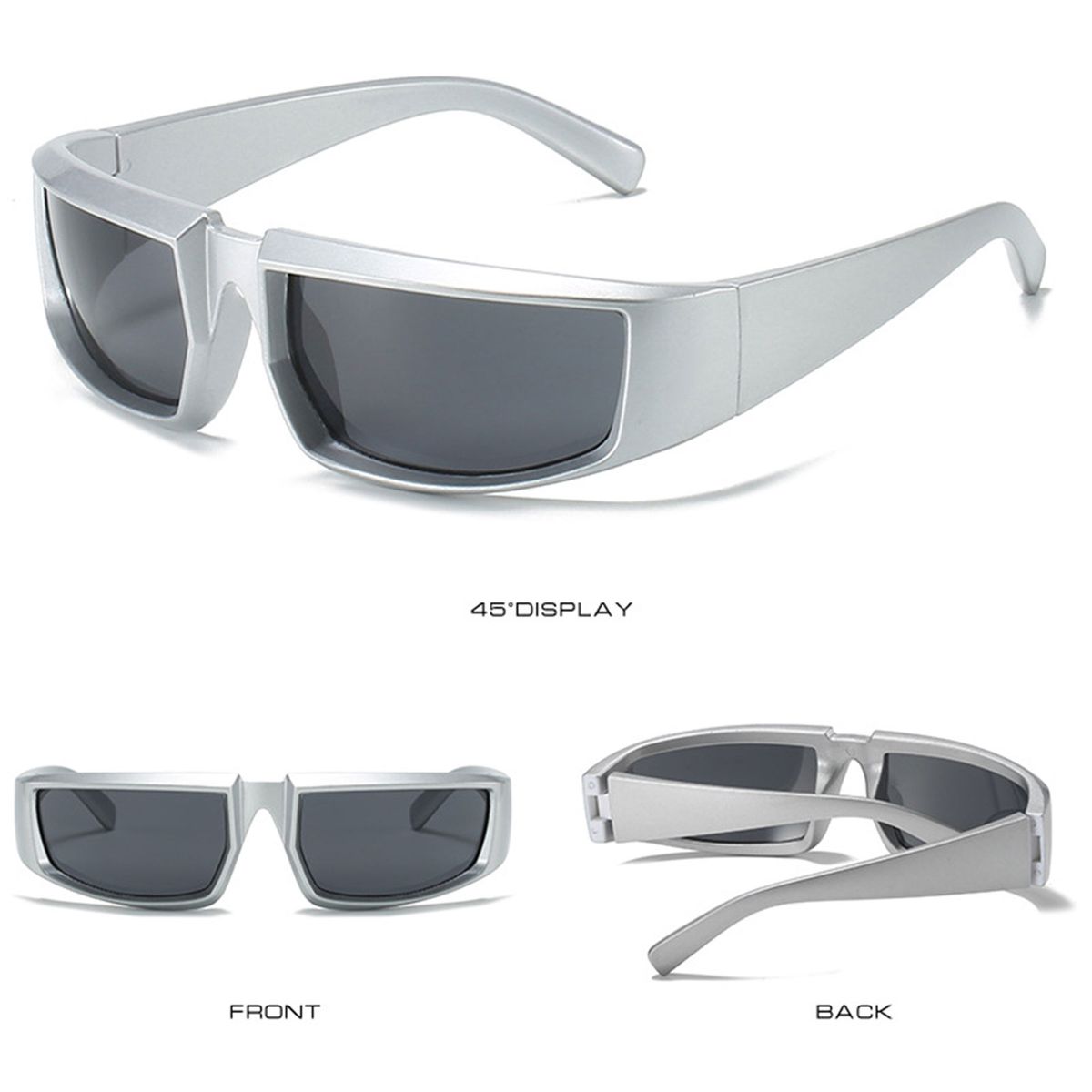 Polarized Sports Sunglasses UV400 Interchangeable Lens Windp
