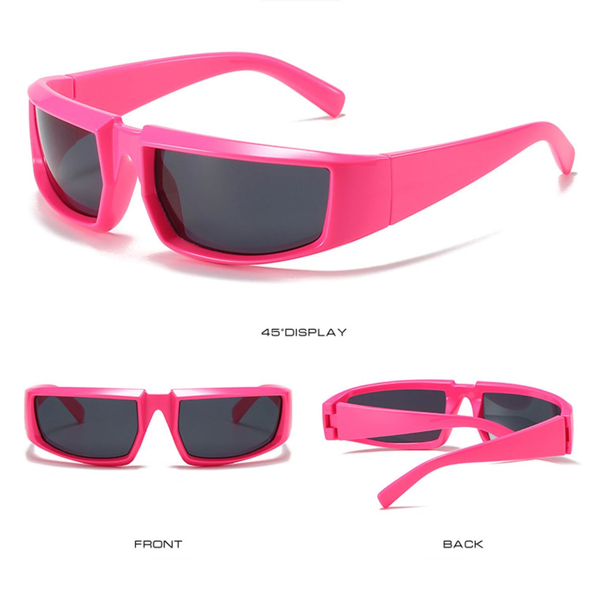 Polarized Sports Sunglasses UV400 Interchangeable Lens Windp