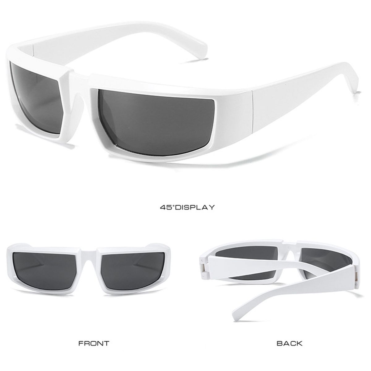 Polarized Sports Sunglasses UV400 Interchangeable Lens Windp