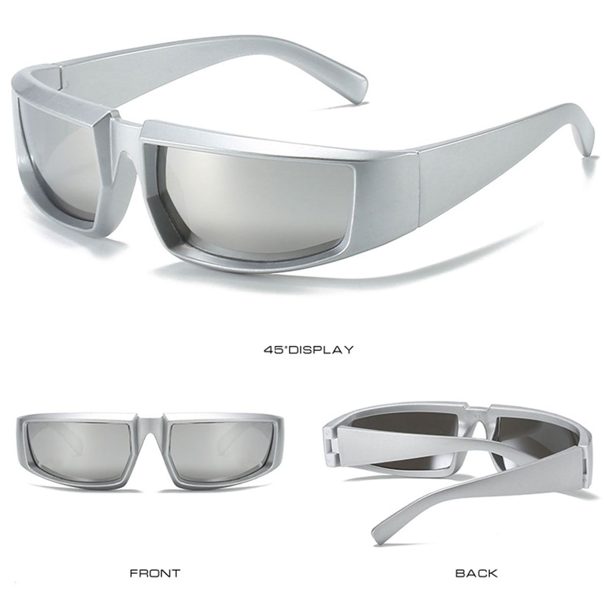 Polarized Sports Sunglasses UV400 Interchangeable Lens Windp