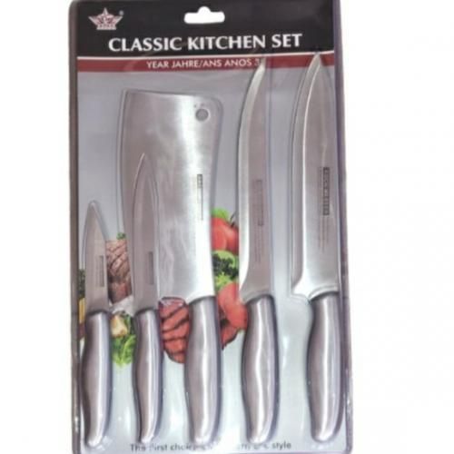 Classic Silver Kitchen Knife