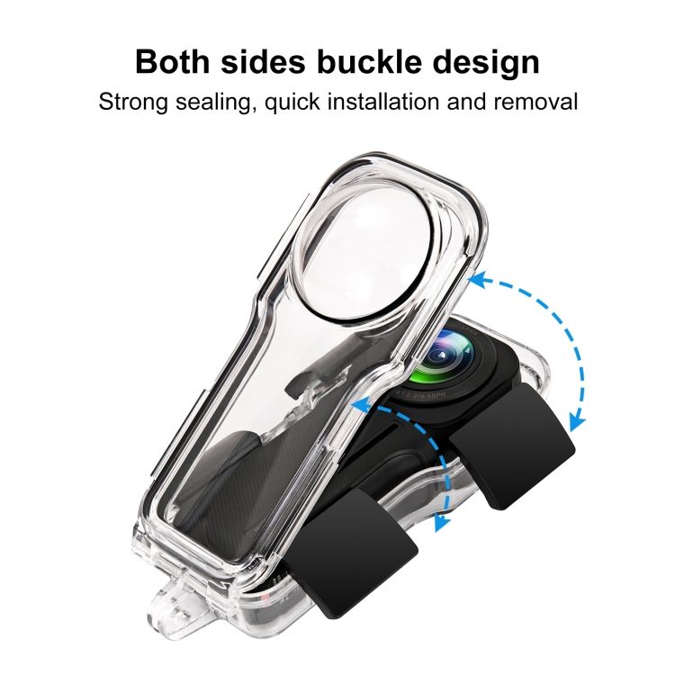 Waterproof Case For Insta360 One RS 1-Inch 360 Edition