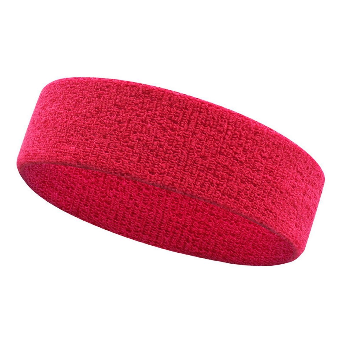 Workout Headband Performance Headband Moisture-wicking for Yoga Rose Red