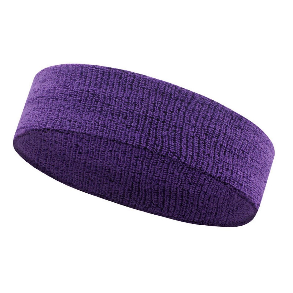 Yoga Headband Performance Headband Moisture-wicking Stretchy for Yoga Purple