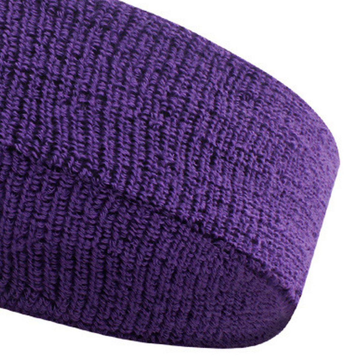 Yoga Headband Performance Headband Moisture-wicking Stretchy for Yoga Purple