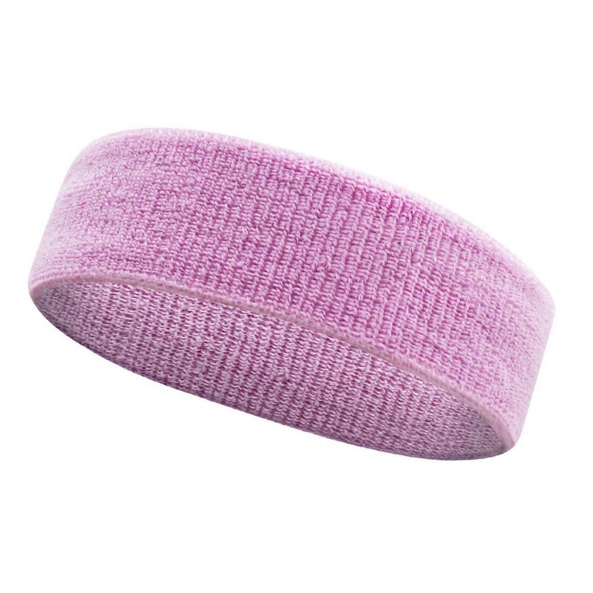 Workout Headband Performance Headband Moisture-wicking for Yoga Light Purple