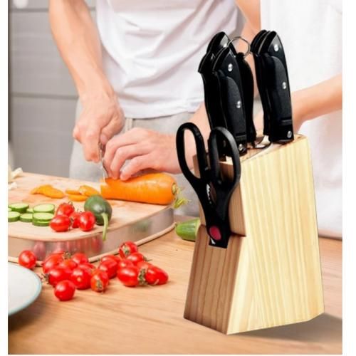 Knife Set With Holder