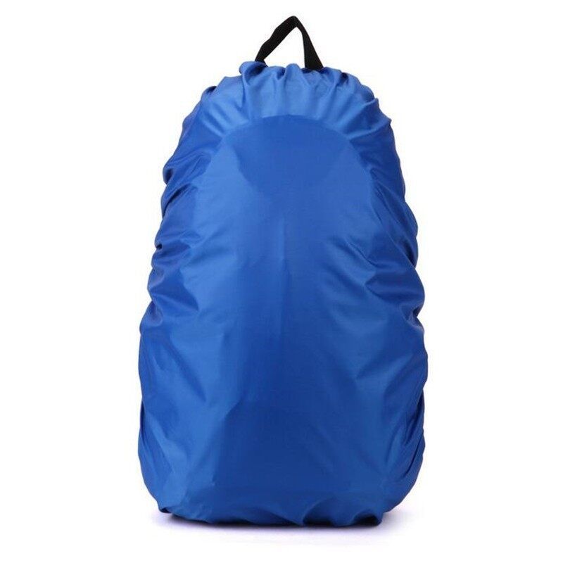 Waterproof Camping Travel Hiking Backpack Trolley Luggage Bags Dust Rain Cover Blue Blue Blue